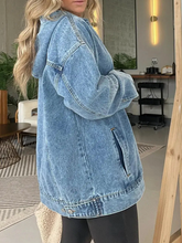 Vintage Washed Denim Pullover