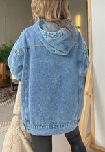 Vintage Washed Denim Pullover