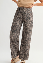 Leopard Wide Leg Pant